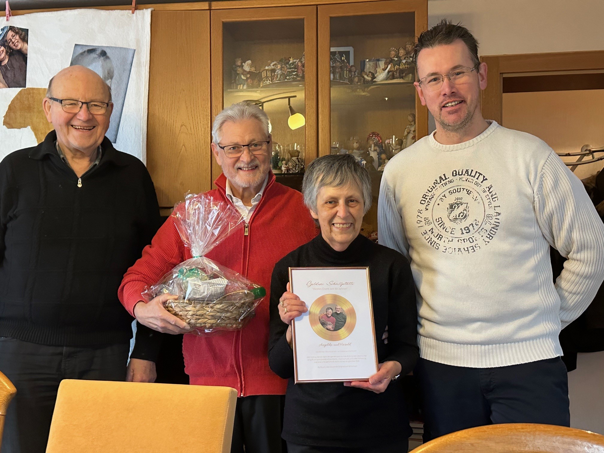 Angelika und Harald Kratzer feiern Goldene Hochzeit